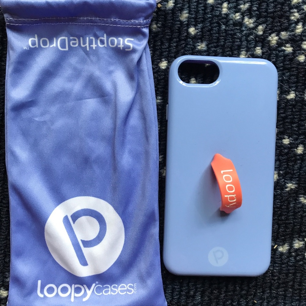 Periwinkle iPhone 6-7-8 loopy case